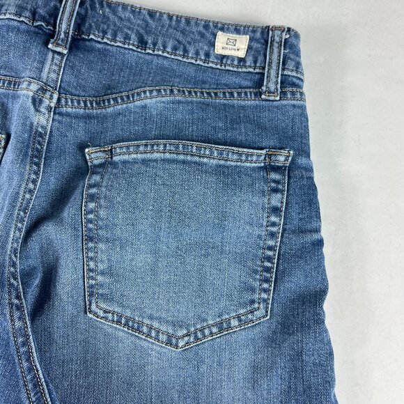 Letter To Juliet Jean Shorts Womens 29* High Rise Bermuda Blue Denim Jorts Tag M - Picture 10 of 16